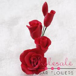 3" Rose Filler - Mini - Red (16 per box)