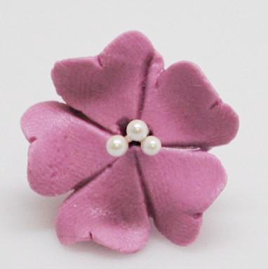1.25" Fruit Blossom - Mauve (81 per box)